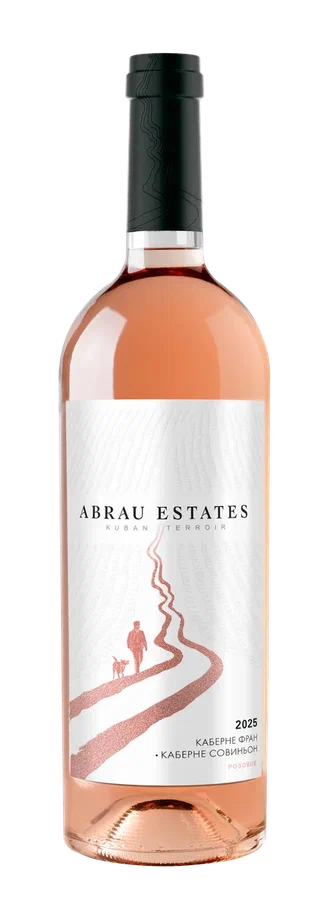Вино розовое сухое Abrau Estates