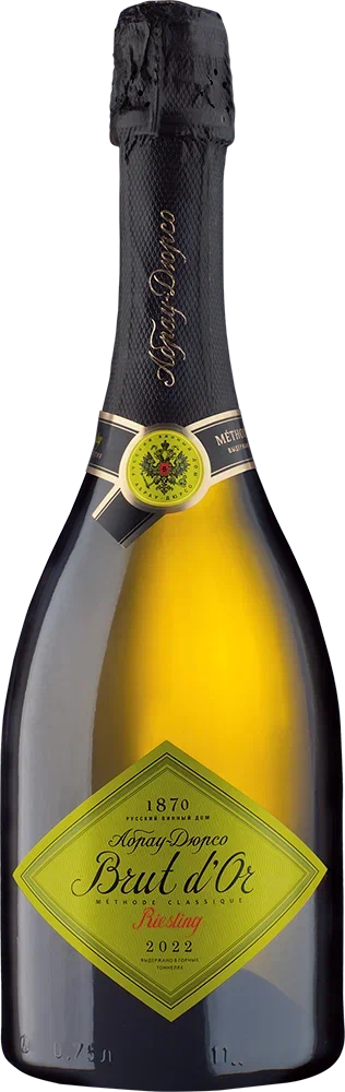 Вино игристое белое брют Brut d’Or Riesling