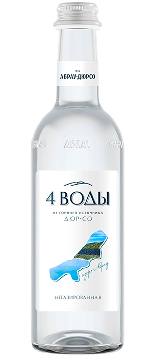 «4 воды» негазированная 375 мл.