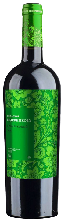 Вино белое сухое Винодельня Ведерниковъ Сибирьковый