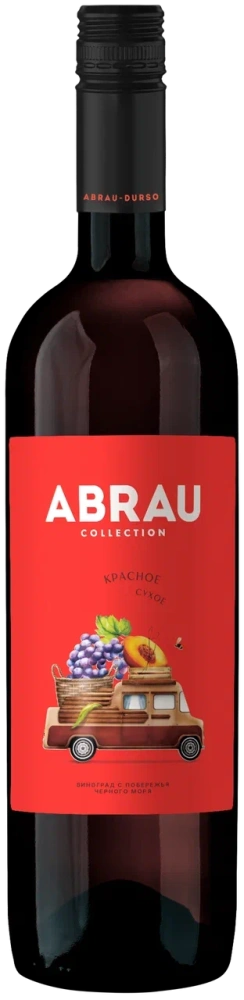 Вино красное сухое Абрау Купаж темный