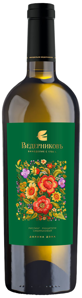 Вино белое сухое Винодельня Ведерниковъ Ассамбляж