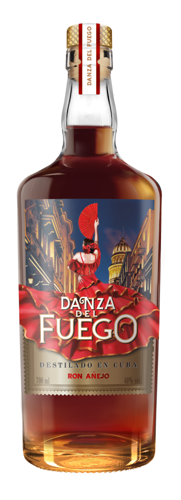 Выдержанный тёмный ром Danza del Fuego Añejo 700 мл