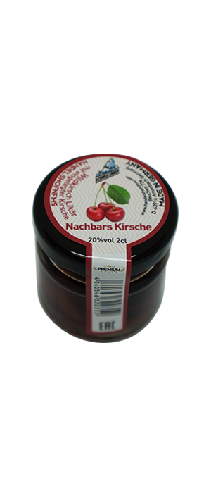 Ликер десертный "Шнее Егер Вишня" 0,02 HANDELSHOF NF & MS GMBH Германия Бавария Алкоголь 20%