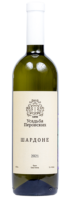 Вино белое сухое “Усадьба Перовских Шардоне’’