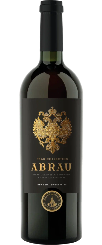 Вино красное полусладкое Abrau Tsar Collection