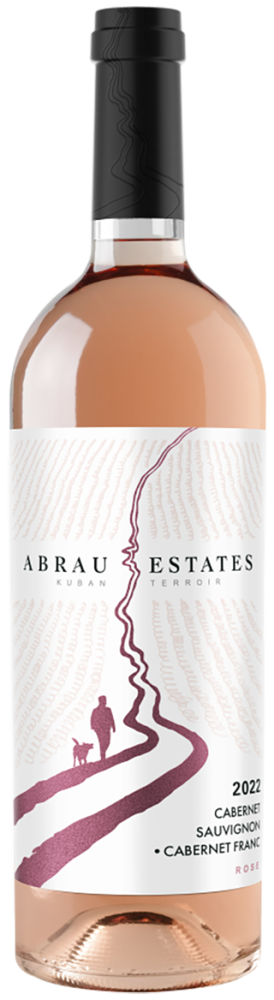 Вино розовое сухое Abrau Estates