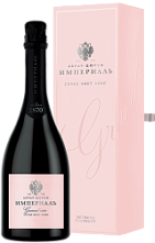 Вино игристое розовое «Империалъ Cuvee Brut Rose» в подарочной упаковке