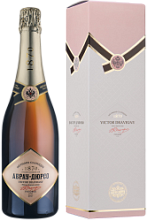 Вино игристое розовое брют Victor Dravigny в ПУ