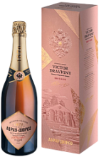 Вино игристое розовое брют Victor Dravigny в ПУ